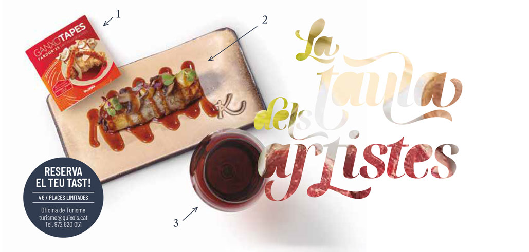 La taula dels artistes