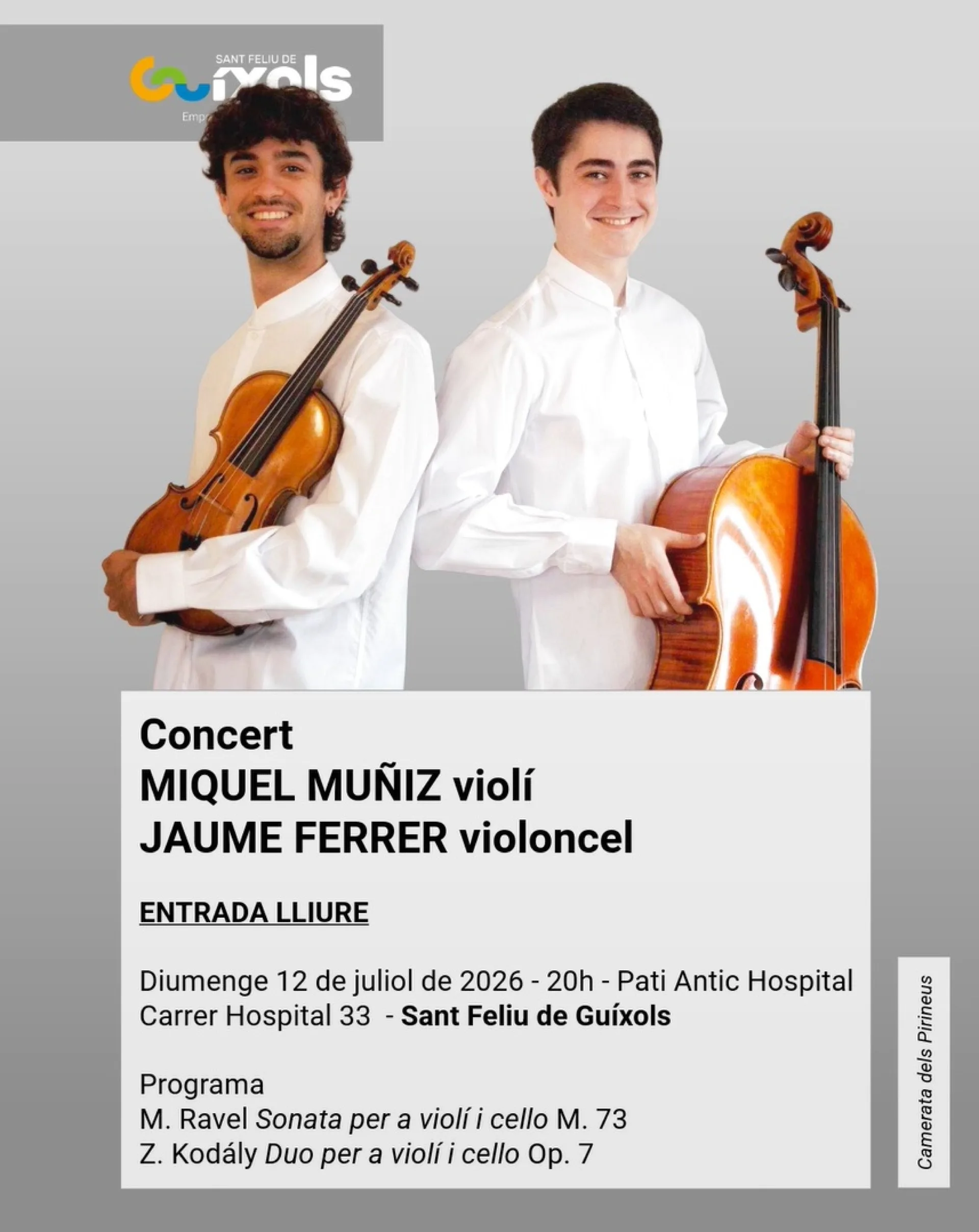 Concert 12 jul antic hospital